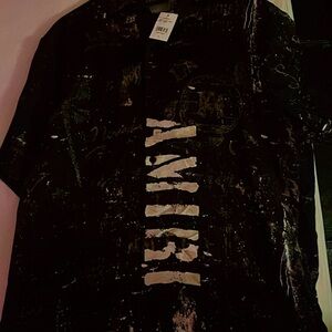 Amiri Black Graphic Shirt